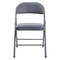 Commercialine Fabric Padded Folding Chair, Star Trail Blue, PK4 974 - alternate 2